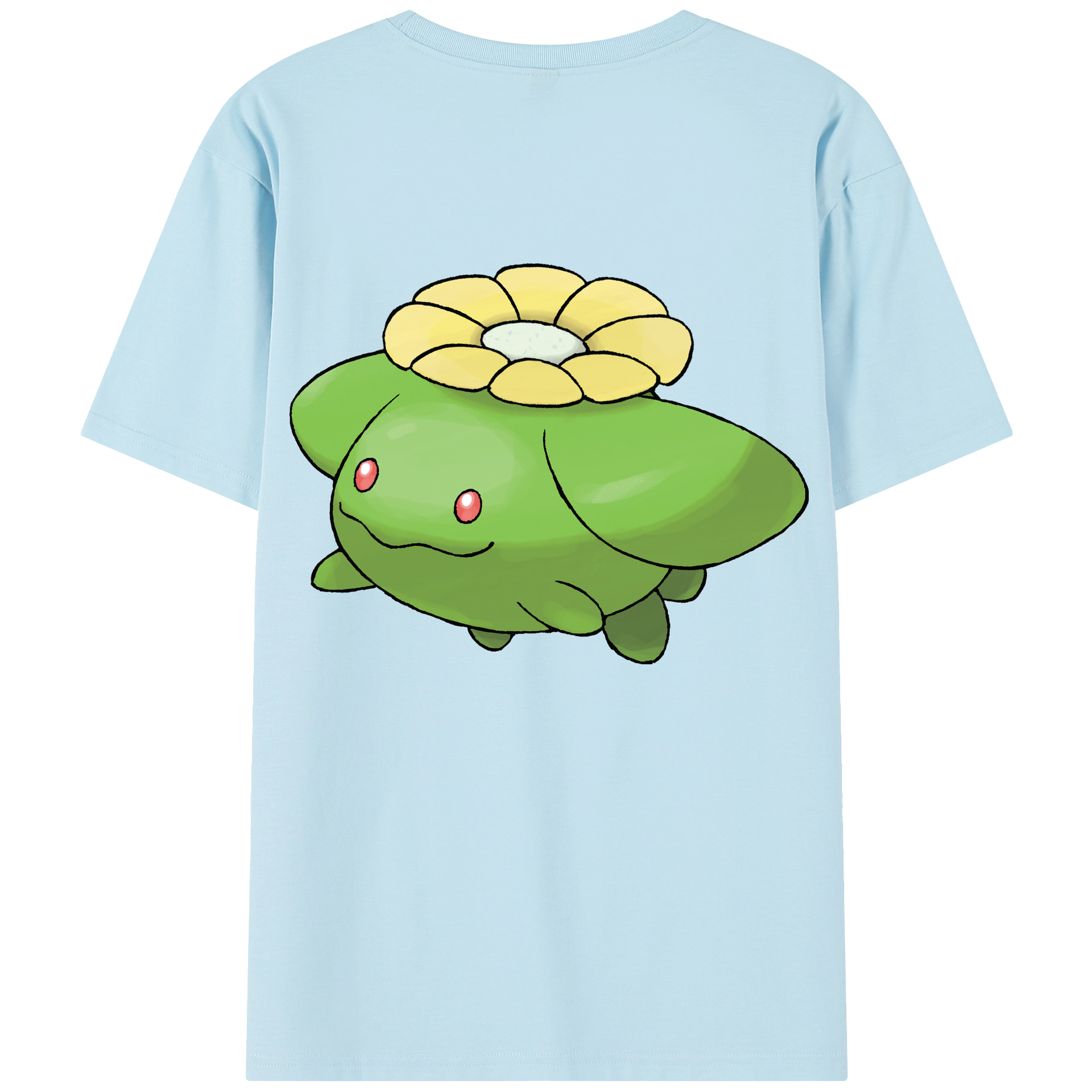 （画像用） ポケットモンスター Pokémon 綿100％半袖Tシャツ（背面プリント）